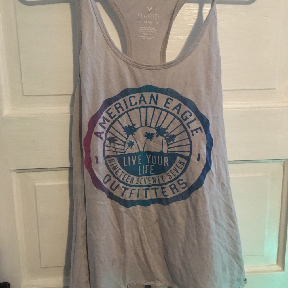 🖤Grey American Eagle Tank Top🖤